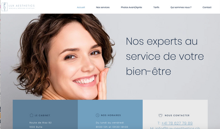 LUX Aesthetics: LANE provided branding services to LUX Aesthetics, including logo design and brand guidelines. We also developed a professional website using the WIX platform, trained the team to make minor website changes independently, and created engaging social media content while managing their online community. These services helped LUX Aesthetics establish a strong brand identity, enhance their online presence, and effectively engage with their target audience.