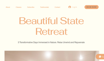 Ananda Wellness : Complete website migration at Wix from other platform. 