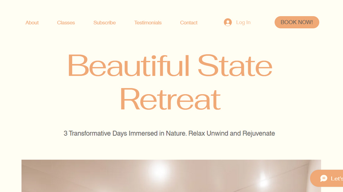 Ananda Wellness : Complete website migration at Wix from other platform. 