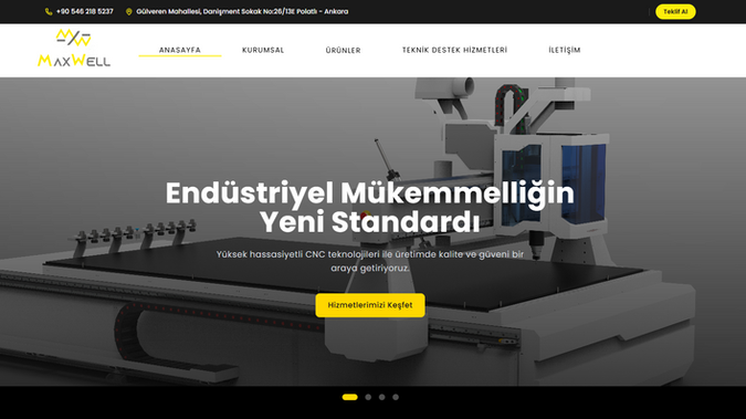 maxwell cnc tech: 