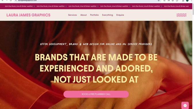 Laura James Graphics: undefined