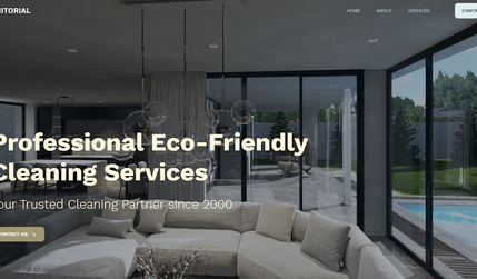 L&C Janitorial: Wis Studio Landing Page
