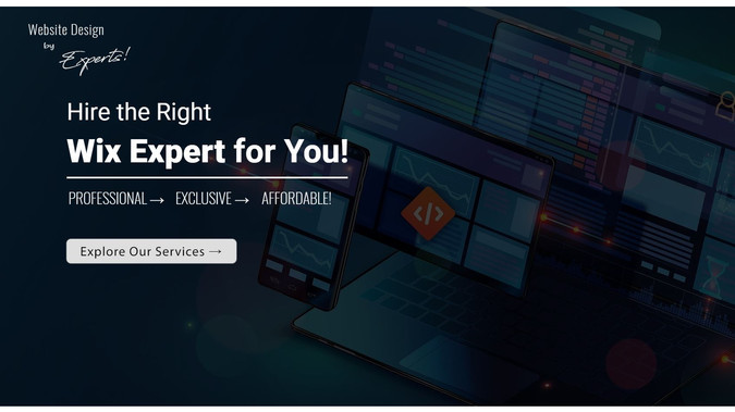 Web Designer Experts: Hire the Right Wix Expert for You!
PROFESSIONAL → EXCLUSIVE → AFFORDABLE!
100% CUSTOMER SATISFACTION GUARANTEE!