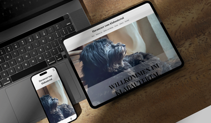 vomklabautertal.de: Basic Website Hundezüchter 