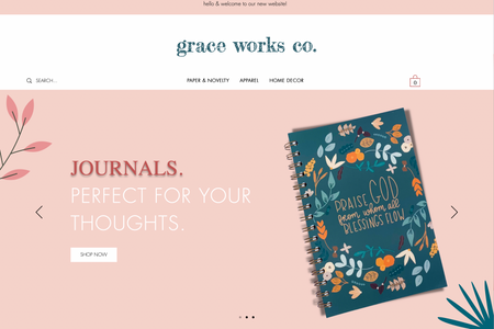 grace works co.: eCommerce