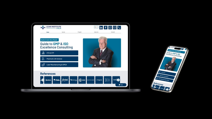Lean Institute Italia: Full website redesign and digital identity optimization for Lean Institute Italia.

The project focused on improving the user experience, modernizing the design and simplifying the navigation structure to make content and services easier to access.

I handled the complete process including website design, UX optimization, performance improvements, SEO-ready structure and responsive layout to support the organization’s online growth.
