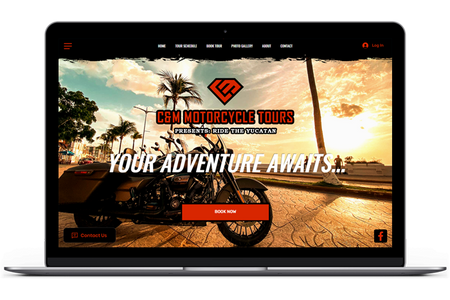 candmmotorcycletours: I designed and developed the website for C&M Motorcycle Tours, the only Harley-Davidson tour company in Mexico, offering six-day, seven-night adventures across the Yucatan Peninsula. The site features a comprehensive booking system that allows users to select from various motorcycle options and configurations, along with multiple payment plans for added flexibility. I implemented a mobile-responsive design to ensure a seamless experience on all devices, along with a live chat feature for real-time customer support. The website also showcases different motorcycles, enhancing the user experience and encouraging bookings for this unique adventure.