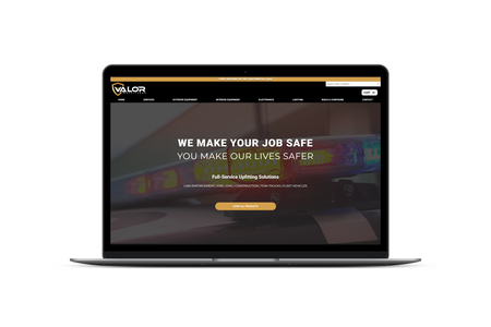 Valor Outfitters: Website Design, Website Development, Mobile Site Optimization, Custom Functions, Graphic Design, ADA Compliancy, Rebranding, Company Identity, Content Writing, Advanced Features, e-Commerce