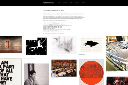 MORGAN O'HARA - USA / ITALY: International conceptual artist portfolio site