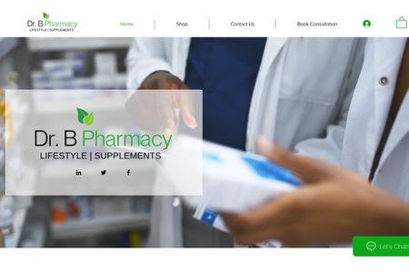 Dr B Pharmacy - Website Redesign: Website Redesign
