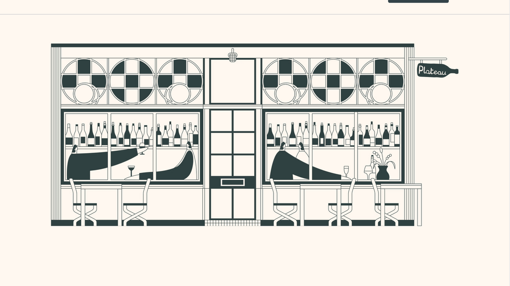 Plateau: A sleek, atmospheric site for Plateau Brighton, using warm photography, hand-drawn illustrations, and refined typography to evoke the intimate vibe of the wine bar. Structured with intuitive navigation and layered visuals, it mirrors the restaurant’s elegant charm while making reservations and menu browsing effortless.