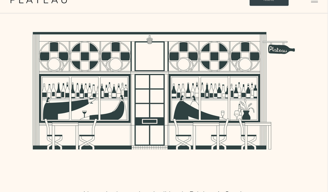 Plateau: Wix Studio website for a bar in Brighton.