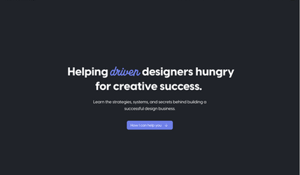 Abi Connick: Wix Studio website for brand designer, educator and YouTuber, Abi Connick.