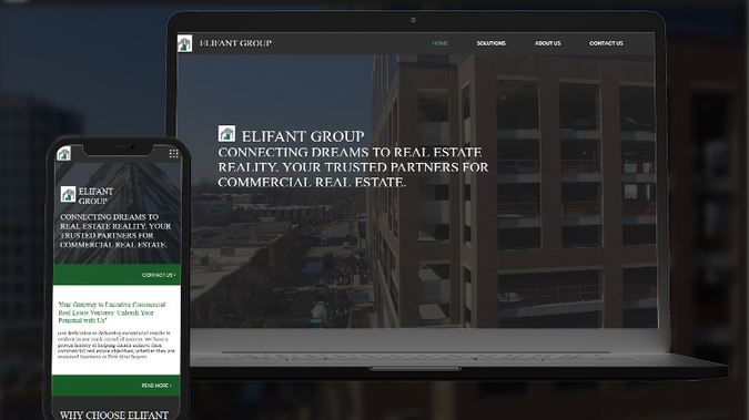Elifant Group: We were able to update Elifant Group's website to become fully responsive with a modern touch. They are expanding and required a website to inform their visitors of the additional they've acquire over the years.
