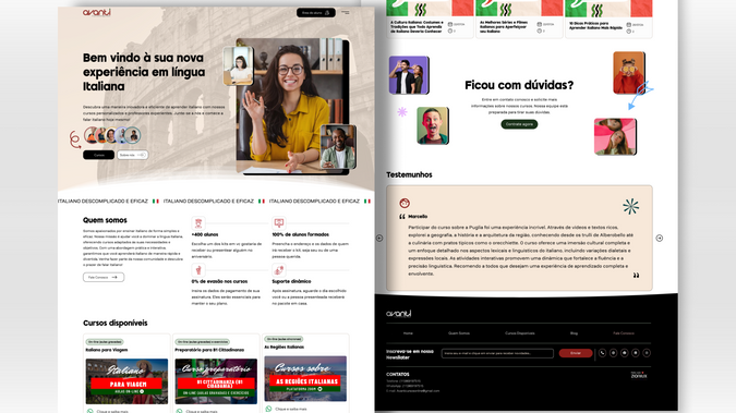 Avanti Cursos Língua Italiana: undefined