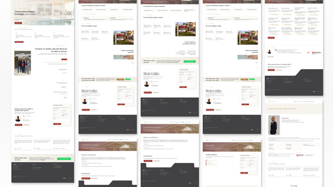 Bruno Soluções Imobiliárias — Real Estate Consulting Website: A professional real estate website project for Bruno Soluções Imobiliárias, a property consulting business focused on supporting clients throughout the property buying and selling process. The digital presentation introduces real estate services, explains the customer journey, and provides clear pathways for prospective buyers and sellers to get in touch. This project highlights Zioni's experience with real estate consulting websites, professional service positioning, and client-focused navigation.