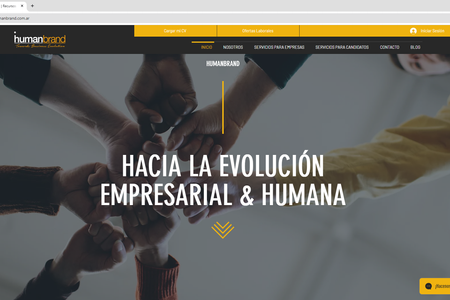 Humanbrand: Hemos diseñado y desarrollado el sitio web de Humanbrand, una consultora de recursos humanos con amplia experiencia, dedicada a ofrecer soluciones únicas a cada organización.  

El sitio web proporciona una experiencia de usuario intuitiva y funcional, incluyendo:  

- Página de inicio: Presenta una visión general de los servicios y la misión de la empresa, destacando su compromiso con la excelencia en la gestión del talento humano.  

- Sección "Nosotros": Describe la historia y el enfoque de Humanbrand, enfatizando su dedicación a brindar soluciones personalizadas que se adaptan a las necesidades específicas de cada cliente.  

- Servicios: Detalla las áreas de especialización de la consultora, incluyendo selección de personal, capacitación y desarrollo, asesoramiento en gestión del cambio, entre otros.  

- Blog: Ofrece artículos y recursos sobre temas relevantes en el ámbito de los recursos humanos, proporcionando información valiosa para profesionales y empresas.  

- Contacto: Proporciona información de contacto, incluyendo dirección, teléfono y un formulario para consultas directas, facilitando la comunicación con los clientes.  

El diseño es responsivo, asegurando una navegación óptima en dispositivos móviles y de escritorio, y refleja la identidad de la marca con una estética profesional y moderna.
