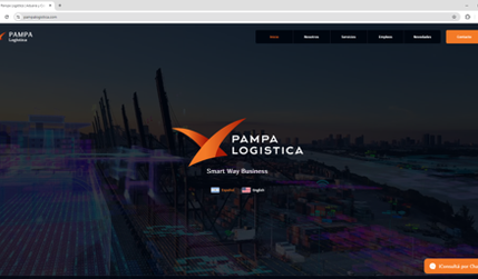 Pampa Logística: Hemos diseñado y desarrollado el sitio web de Pampa Logística, una empresa especializada en servicios de transporte internacional y despacho aduanero. 

El sitio web ofrece una experiencia de usuario intuitiva y funcional, incluyendo:

- Página de inicio: Presenta una visión general de los servicios y la misión de la empresa, destacando su compromiso con la eficiencia y la satisfacción del cliente.

- Sección "Nosotros": Describe la historia y el enfoque de Pampa Logística, enfatizando su experiencia y conocimiento en el área de aduanas y logística, tanto a nivel nacional como internacional. 

- Servicios: Detalla las soluciones ofrecidas, incluyendo transporte internacional, despacho aduanero y asesoramiento en comercio exterior.

- Novedades: Proporciona información actualizada sobre noticias y eventos relevantes en el ámbito de la logística y el comercio internacional.

- Contacto: Ofrece información de contacto, incluyendo dirección, teléfono y un formulario para consultas directas, facilitando la comunicación con los clientes.

El diseño es responsivo, asegurando una navegación óptima en dispositivos móviles y de escritorio, y refleja la identidad de la marca con una estética profesional y moderna. 