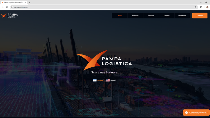 Pampa Logística: Hemos diseñado y desarrollado el sitio web de Pampa Logística, una empresa especializada en servicios de transporte internacional y despacho aduanero. 

El sitio web ofrece una experiencia de usuario intuitiva y funcional, incluyendo:

- Página de inicio: Presenta una visión general de los servicios y la misión de la empresa, destacando su compromiso con la eficiencia y la satisfacción del cliente.

- Sección "Nosotros": Describe la historia y el enfoque de Pampa Logística, enfatizando su experiencia y conocimiento en el área de aduanas y logística, tanto a nivel nacional como internacional. 

- Servicios: Detalla las soluciones ofrecidas, incluyendo transporte internacional, despacho aduanero y asesoramiento en comercio exterior.

- Novedades: Proporciona información actualizada sobre noticias y eventos relevantes en el ámbito de la logística y el comercio internacional.

- Contacto: Ofrece información de contacto, incluyendo dirección, teléfono y un formulario para consultas directas, facilitando la comunicación con los clientes.

El diseño es responsivo, asegurando una navegación óptima en dispositivos móviles y de escritorio, y refleja la identidad de la marca con una estética profesional y moderna. 