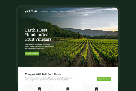 By Design Fruit Vinegars: undefined