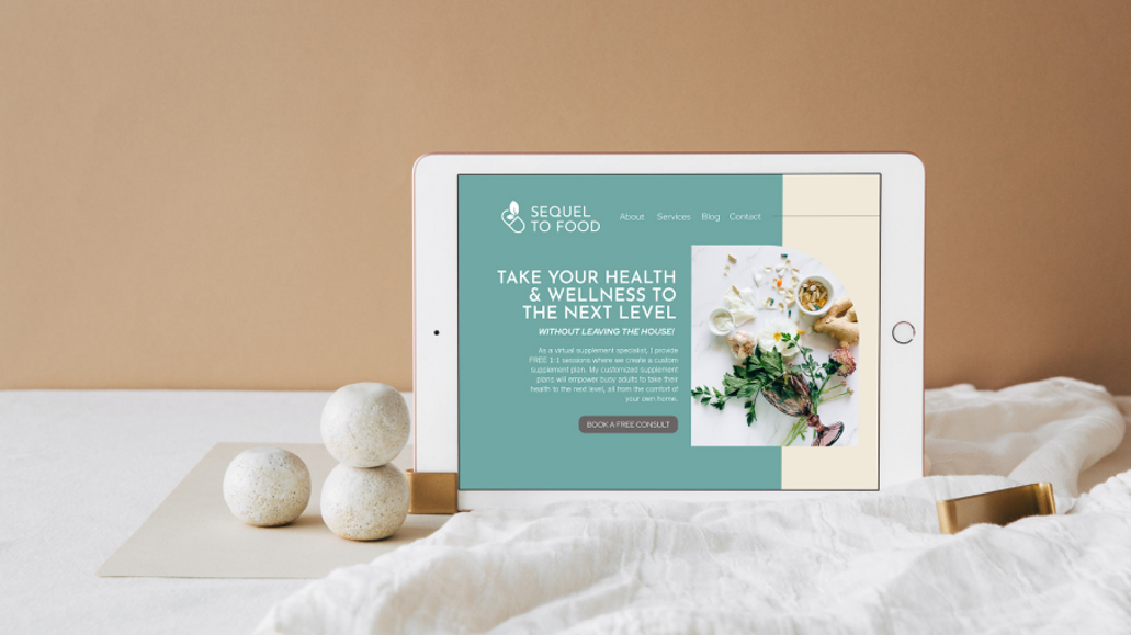 Landing Page Website: A landing page website is a great place to start with your new business venture. It's quick and easy to get up and running, but gives the feel of a dynamic website with anchored menu points.