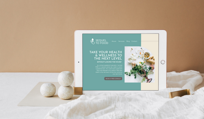 Landing Page Website: A landing page website is a great place to start with your new business venture. It's quick and easy to get up and running, but gives the feel of a dynamic website with anchored menu points.