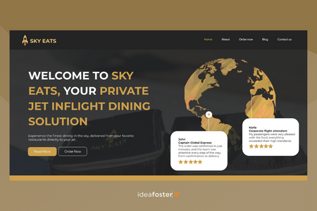 SKY EATS: For Sky Eats, we built a highly dynamic and scalable platform using VELO code, enabling users to filter by city and seamlessly browse catering services available at their destination airport. We developed custom functionalities to manage these filters efficiently and created dynamic pages to optimize and streamline restaurant listings. This approach not only enhances user experience but also ensures that the business remains scalable, allowing the client to effortlessly manage and expand their offerings as needed.