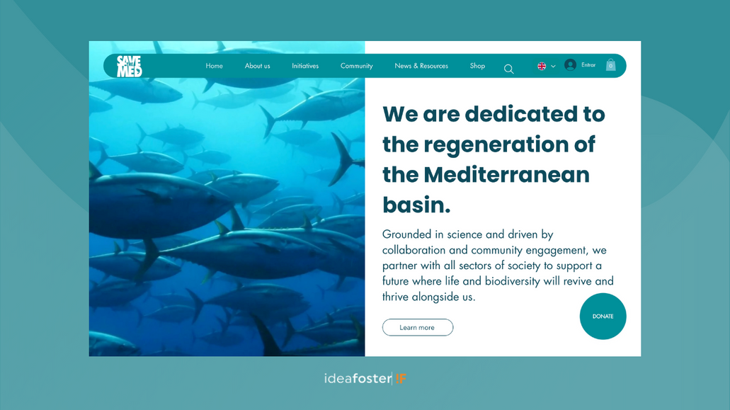 Save the Med: For the website of Save the Med, a nonprofit dedicated to protecting the Mediterranean Sea, we focused on creating an engaging and dynamic digital experience. Utilizing VELO, we developed a seamless donation form to facilitate contributions, while also implementing a multilingual integration to make the website accessible in three languages. Through carefully crafted animations and interactive elements, we ensured that the platform is not only visually compelling but also effectively communicates the organization’s mission, inspiring users to take action for ocean conservation.