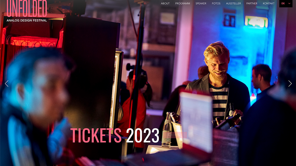 Unfolded Festival 23 by GMUND: 