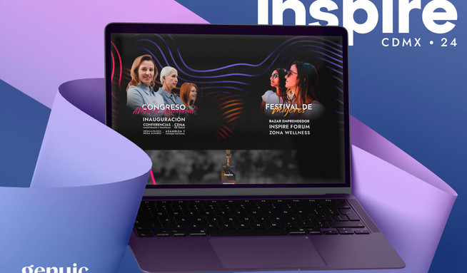 Inspire AMMJE: En Genuic Estudio, nos llena de orgullo haber diseñado y desarrollado el sitio inspire.ammje.mx, un proyecto clave para potenciar la exposición digital del evento más grande de mujeres emprendedoras en Ciudad de México. Desde el primer día, construimos una relación sólida y fluida con el equipo de AMMJE, logrando una colaboración que permitió entender a fondo sus necesidades y objetivos.

Implementamos un diseño moderno y accesible con una estructura de navegación optimizada para una experiencia de usuario impecable. Adicionalmente, el sitio fue completamente optimizado para SEO y dispositivos móviles, garantizando su accesibilidad y visibilidad en todo momento. Destacamos la creación de un sistema avanzado de tickets y la automatización de comunicaciones, permitiendo un control eficaz y una experiencia fluida para los usuarios. Este proyecto es un reflejo de nuestro compromiso con soluciones digitales efectivas y de alto impacto.