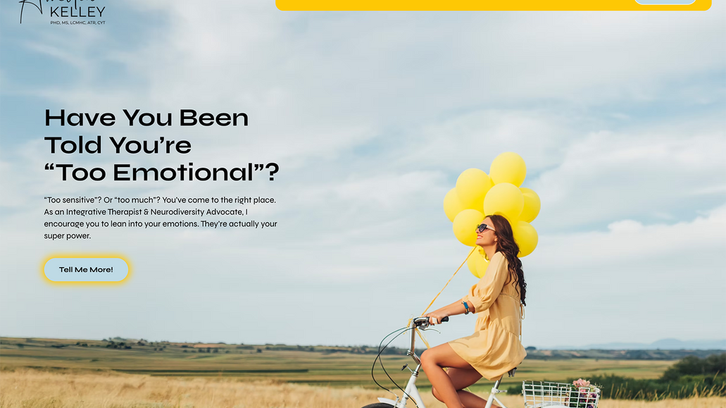 Dr. Amelia Kelley: Site for TEDx speaker and therapist.