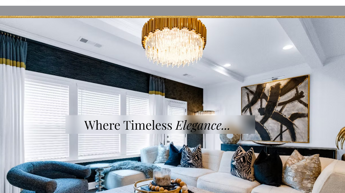 Mann Interior Design Company: Website created for interior design company