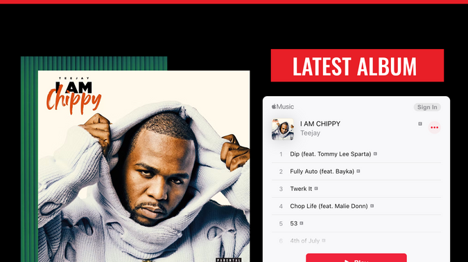 International Artiste- Teejay Official: Website created for international music artiste Teejay