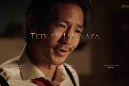 Film Actor Tetsuo Hatanaka: Branding and Webdesign