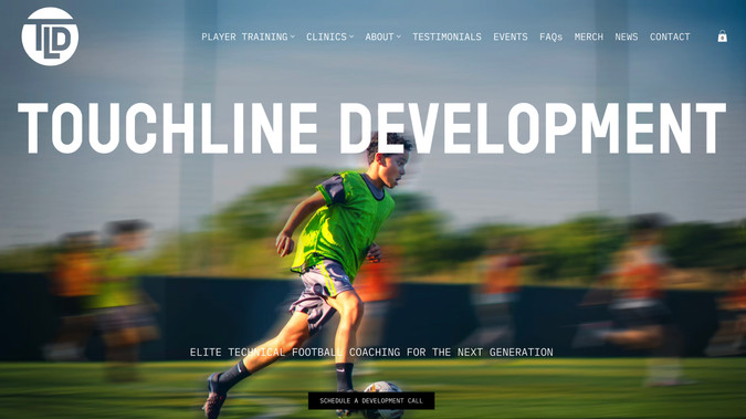 Touchline: Branding, webdesign, and web development 