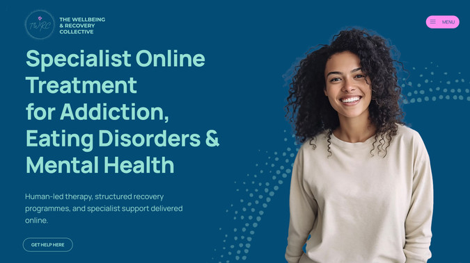 The Wellbeing and Recovery Collective: Web Design