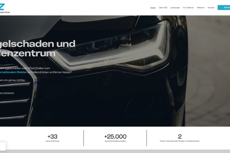 HDZ - Hagelschaden & Dellenzentrum Schwäbisch Hall: Das neue Hagelschaden & Dellenzentrum des Hagelschaden Expert Thomas Hägele - hier begleiten wir den gesamten Neuauftritt inkl. vollständigem Branding!