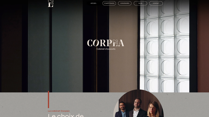 Corpea: Site du cabinet d'avocat Corpea basé a Lyon