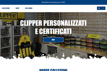 THEBOXTOE: E-commerce di clipper certificati e personalizzati multilingua abilitato alla vendita in tutta Europa.