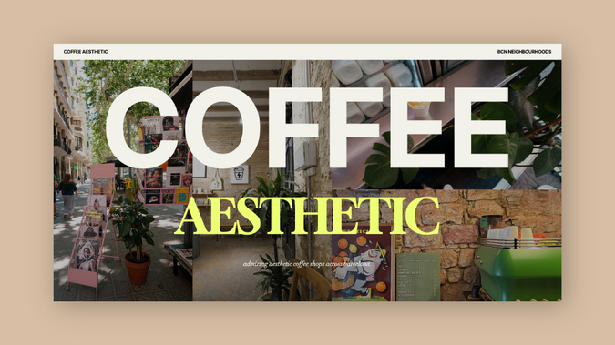 Coffee Aesthetic: A visually engaging website was built to showcase the vibrant coffee culture in Barcelona. The site features a clean, aesthetic design that highlights various coffee shops and cafes, making it a go-to resource for coffee enthusiasts. Using Wix CMS, the site was structured for easy updates and content management, allowing the client to effortlessly maintain the blog. The design is both professional and creative, perfectly reflecting the coffee aesthetic theme, while the CMS integration ensures the client can manage their content with confidence.