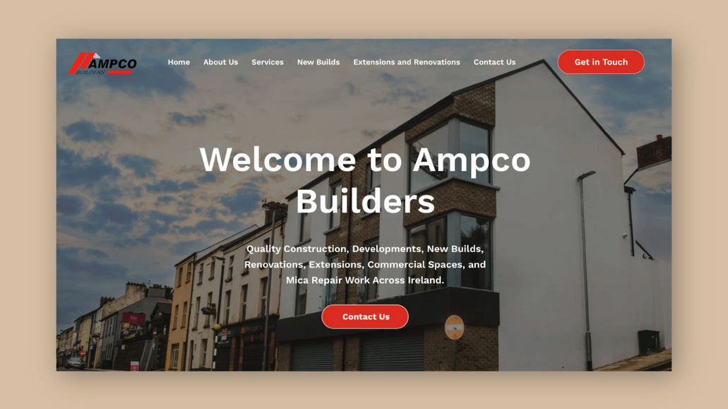 Ampco Builders: We designed the Ampco website to showcase their expertise in new builds, renovations, and extensions. Built on Wix Studio, it features a user-friendly CMS for easy content management and integrates Wix Forms for streamlined client inquiries and project requests. The site is designed to highlight Ampco's services, completed projects, and client testimonials, providing a seamless experience for potential clients looking to enhance or construct their properties.
