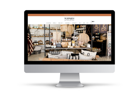 The Mercantile at Mill + Grain: Website: Redesign
Industry: Boutique Store (retail location/online)
Client: The Mercantile at Mill + Grain, Buda, TX