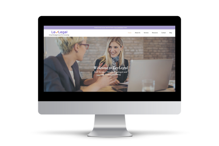 LevLegal : Website: Redesign
Industry: Legal
Client: LevLegal, Atlanta GA
Virtual Paralegal and Consulting Firm