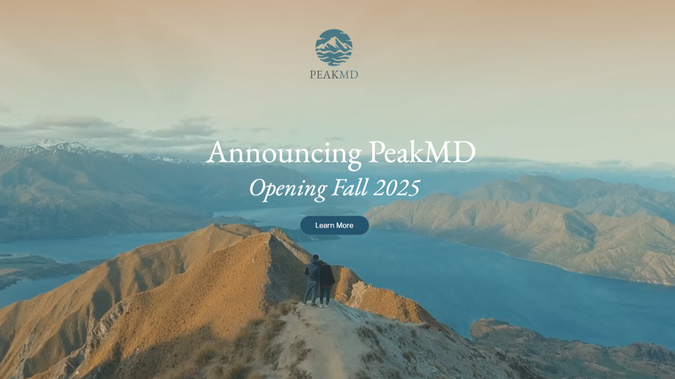 PeakMD: I created a website and landing page for a new private practice healthcare clinic. We have the landing page up for now until she fully launches her business in the fall. Such a great client! Be sure to read her review.