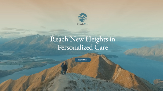 PeakMD: I created a website and landing page for a new private practice healthcare clinic. We have the landing page up for now until she fully launches her business in the fall. Such a great client! Be sure to read her review.