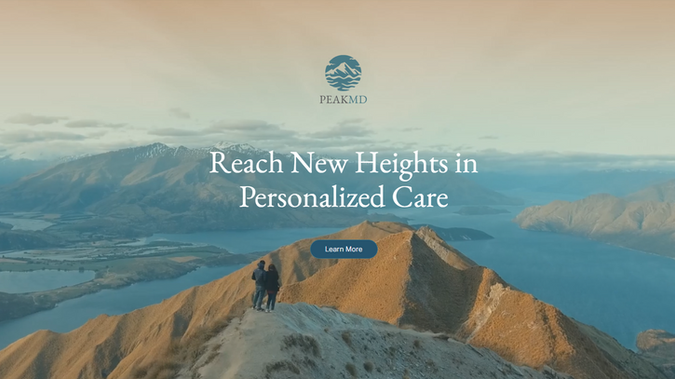 PeakMD Health and Spa: A physician-owned longevity clinic and recovery spa in Sisters, Oregon needed a website that could clearly communicate two distinct service offerings under one brand. We designed a clean, sophisticated site that guides visitors through both the medical clinic and Daybreak Recovery Spa, with integrated booking for each.