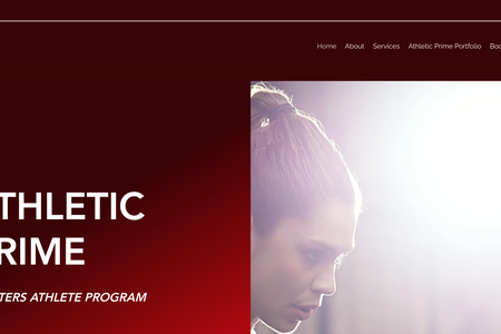 Athletic Prime | Personal Trainer Website: Web design and development with SEO friendly design and mobile optimisation. Service design with a booking system.