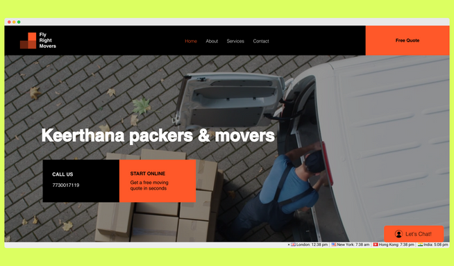 Keerthana Packers & Movers: The Move
Right Way
About Us

Welcome to the official website of Keerthana Packers and Movers. Based at Simhachalam, Visakhapatnam, Andhra Pradesh, we are one of the most reputed and trusted packers and movers agency. We offer packing and moving services that are executed by a team of qualified, trained and experienced professionals. We provide excellent services and ensure safe transportation of goods at comparatively low prices. We assure you that from beginning to end, your relocation will be coordinated and executed by us.