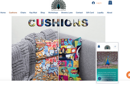 Restoration Creation: Quirky up cycling company who required lots of funky graphics and bright design.  A joy to plan and design.  First order online came in 20 minutes after publishing and its not stopped!
