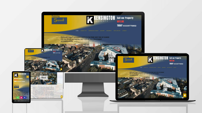 kensingtonproperty: Client had property that he rented out.  He had two streams of business that he needed to amalgamate.  I took the two businesses and made one website, meshing identities and making one brand.  